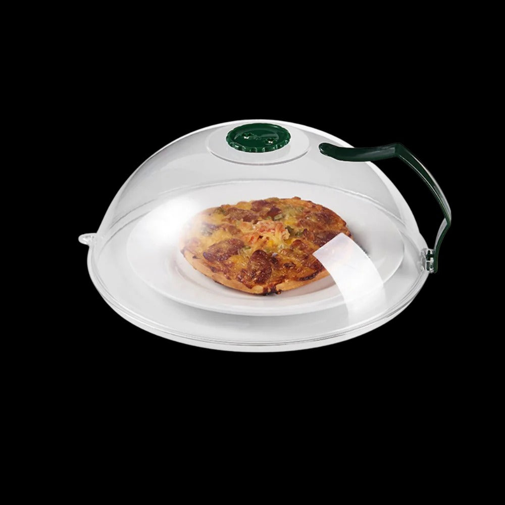 Microwave Splatter Cover with Steam Hole | Reusable Food-Safe Dishwasher-Safe Design | Keeps Interior Splash-Free