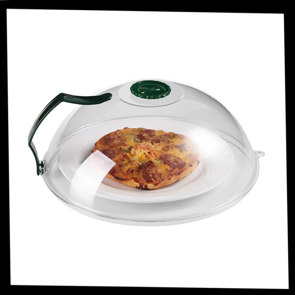 Microwave Splatter Cover with Steam Hole | Reusable Food-Safe Dishwasher-Safe Design | Keeps Interior Splash-Free