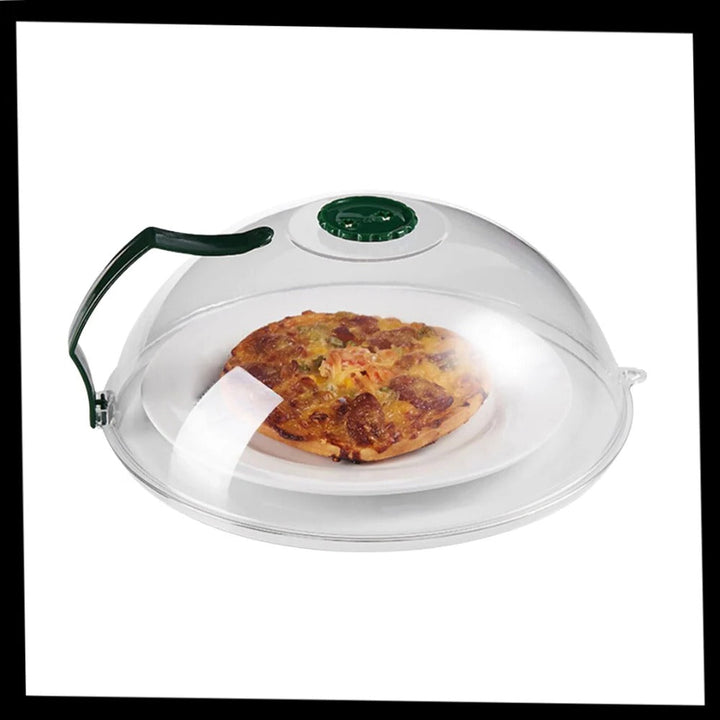 Microwave Splatter Cover with Steam Hole | Reusable Food-Safe Dishwasher-Safe Design | Keeps Interior Splash-Free