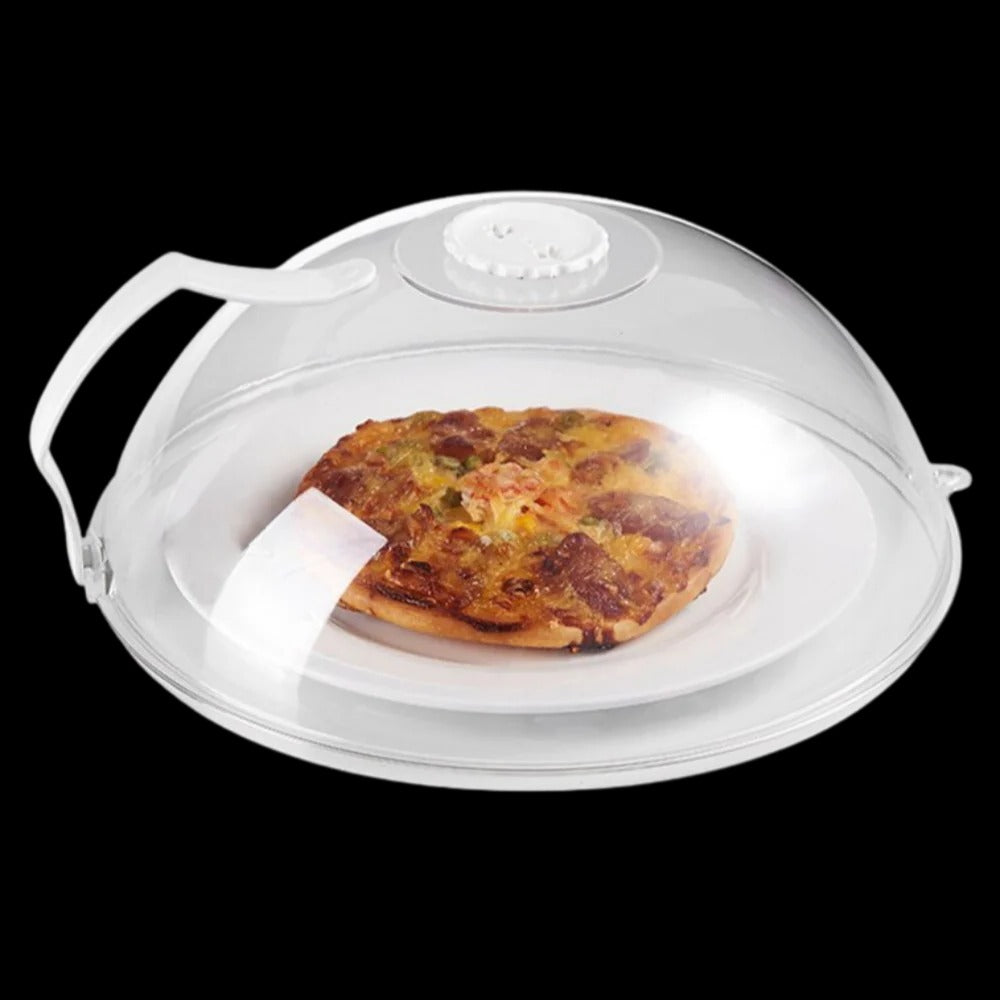 Microwave Splatter Cover with Steam Hole | Reusable Food-Safe Dishwasher-Safe Design | Keeps Interior Splash-Free