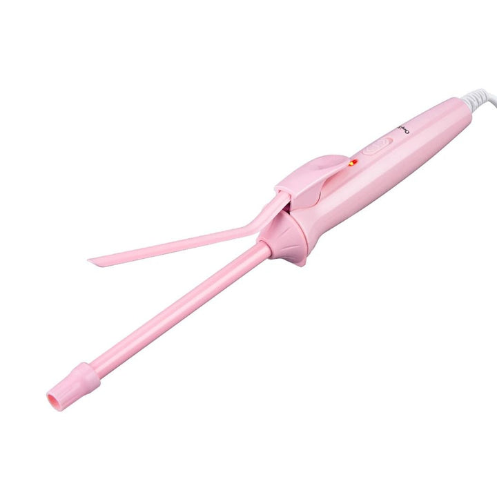 Mini 9mm Ceramic Curling Iron | Slim Barrel for Tight Curls and Spiral Ringlets | Fast Heating, Travel-Friendly Design