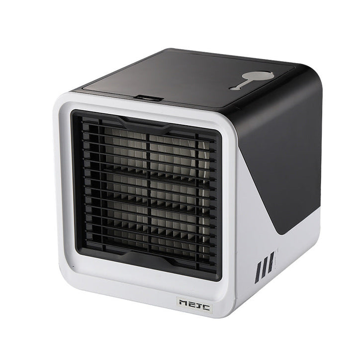 Mini Evaporative Air Cooler Fan | 120° Airflow | 3 Speed Settings | Night Light | USB Powered