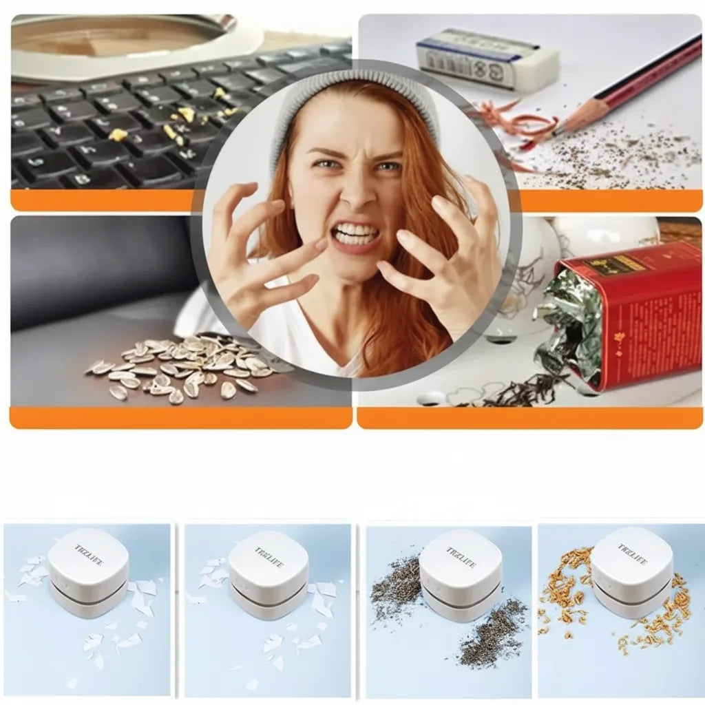 Mini Table Vacuum Cleaner | Compact Desktop Cleaner