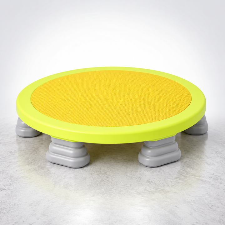 Mini Trampoline | Round Textured Deck, Ribbed Feet