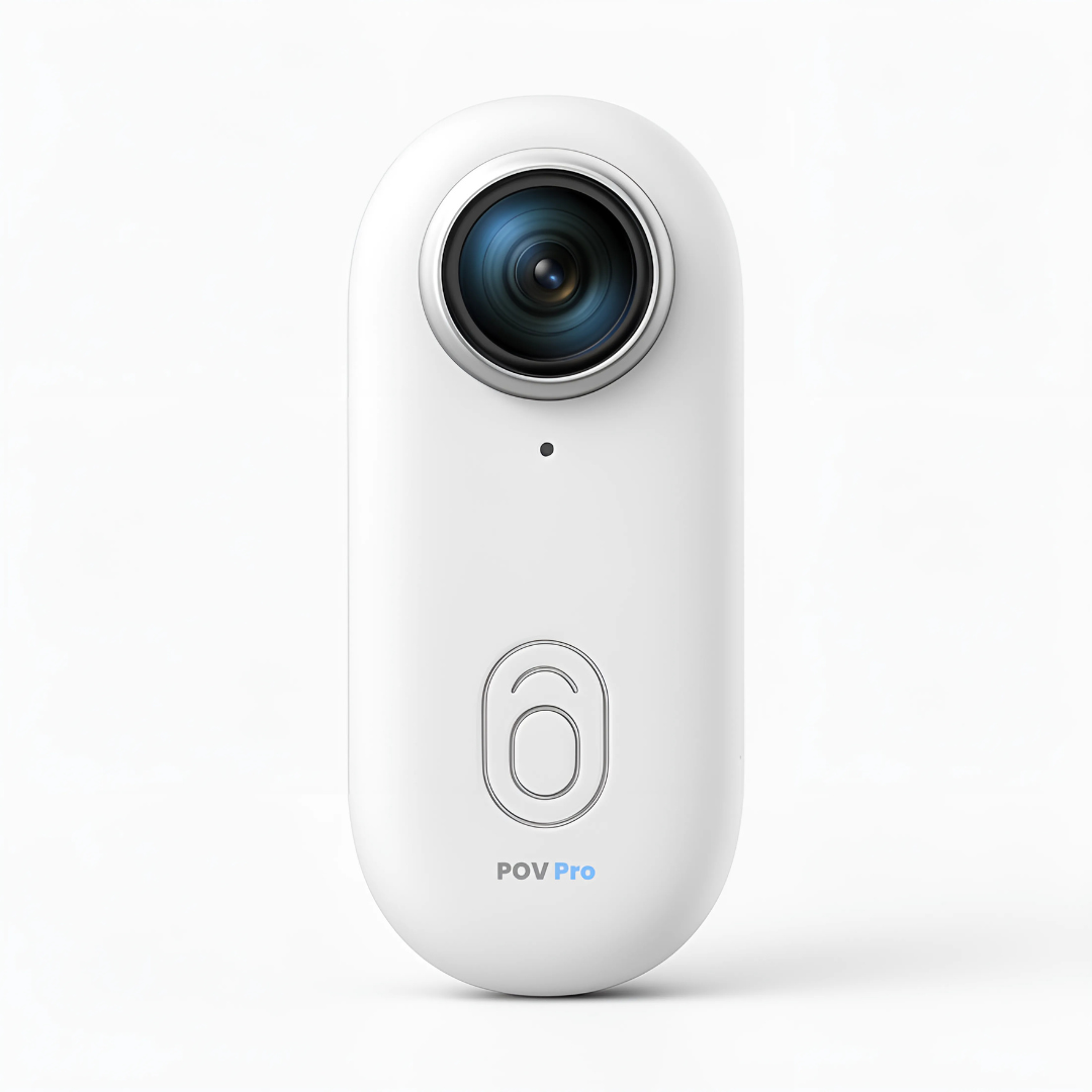 Mini Wireless Camera 2K | 360° View, Electronic Stabilisation &amp; Slow Motion | Magnetic Clip, Long Battery Life