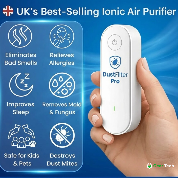 Mini Air Cleaner Purifier for Dust Mites | Home Dust Purifier for Allergy 1