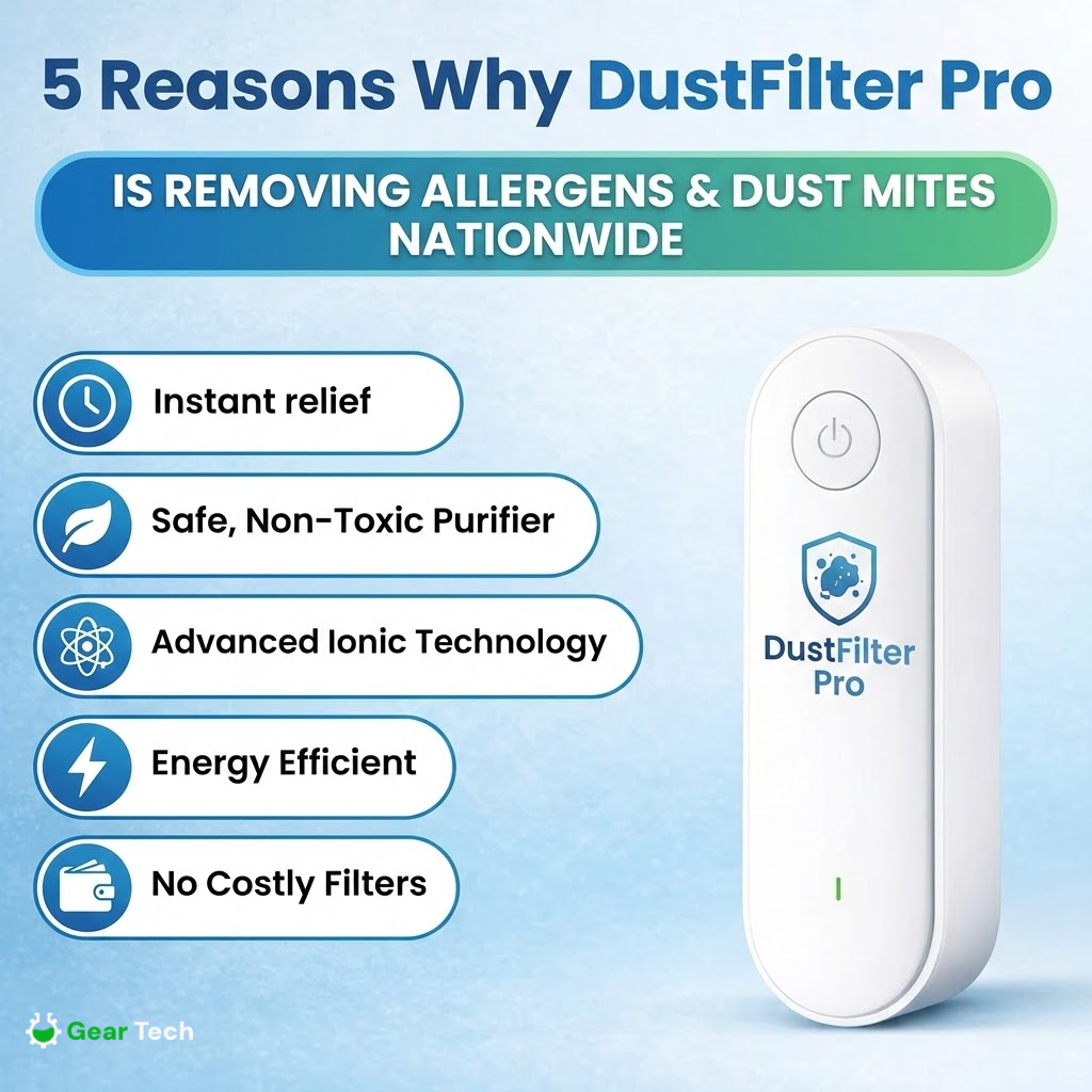 Mini Air Cleaner Purifier for Dust Mites | Home Dust Purifier for Allergy 2