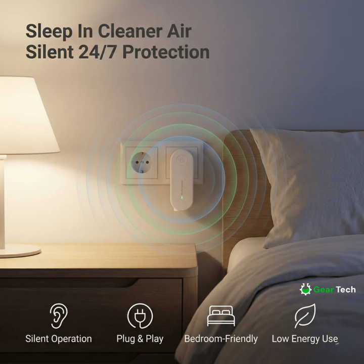 Mini Air Cleaner Purifier for Dust Mites | Home Dust Purifier for Allergy 4