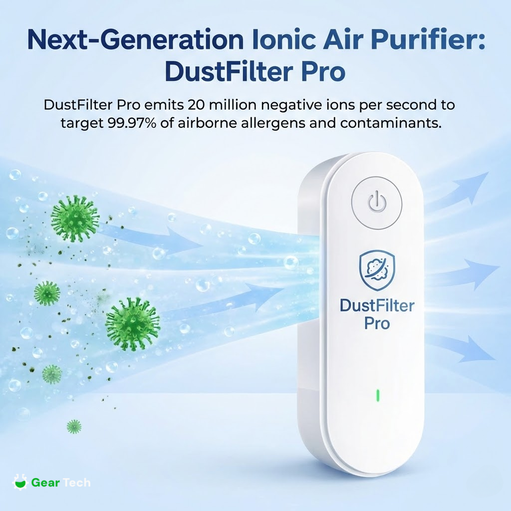 Mini Air Cleaner Purifier for Dust Mites | Home Dust Purifier for Allergy 5