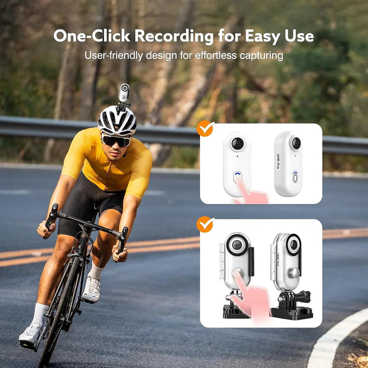 Mini Magnetic POV 4K Action Camera – Portable Body Worn &amp; Sports Recording Camera - Personal Body Camera 3