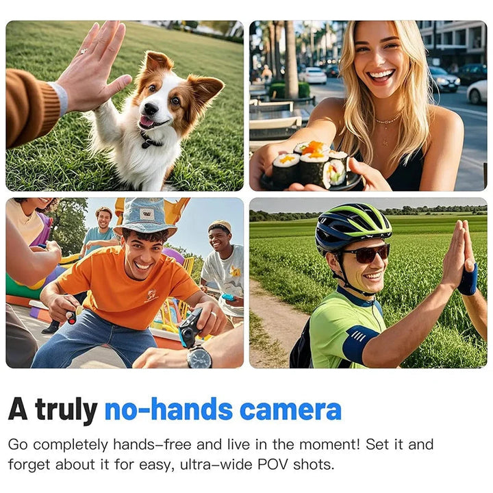 Mini Magnetic POV 4K Action Camera – Portable Body Worn &amp; Sports Recording Camera - Personal Body Camera 7