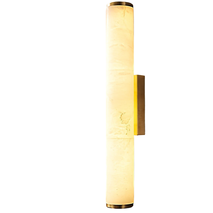 Minimalist LED Wall Sconce | Marble-Effect Resin | Warm White | IP20 Indoor
