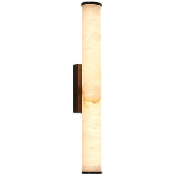 Minimalist LED Wall Sconce | Marble-Effect Resin | Warm White | IP20 Indoor