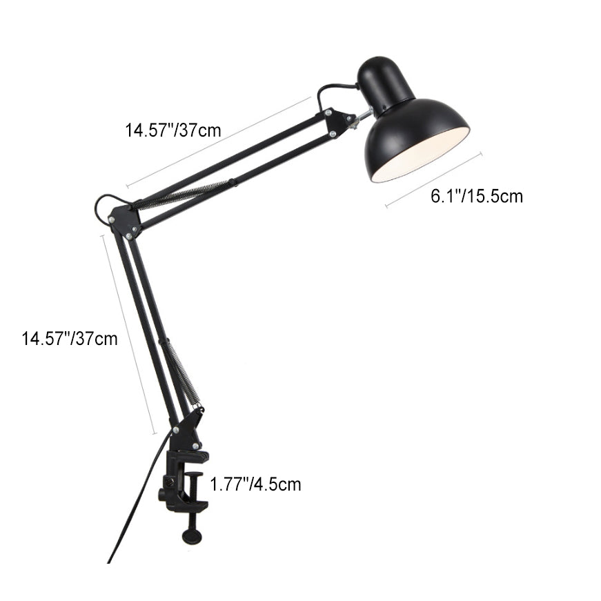Minimalist Table Lamp | 14.6 in Iron Design with E26 Bulb Compatibility | Stylish Bedside Lighting for Modern Spaces 3