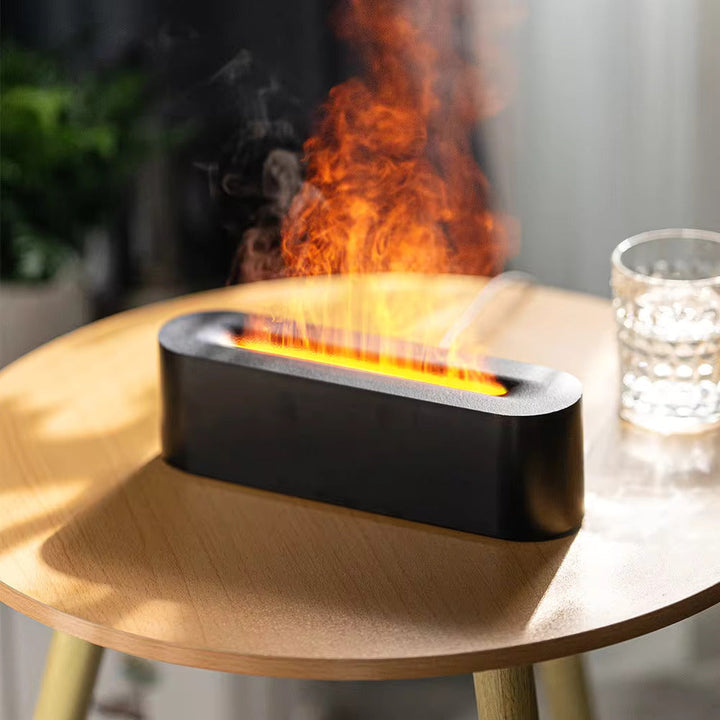 Mist Humidifier Lamp 150 ml Tank | 7-Colour Light, 3-Step Timer | Compact USB-Powered Aroma Diffuser for Any Room