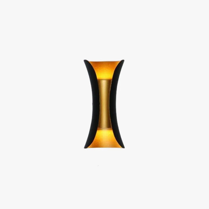 Modern Curved LED Outdoor Wall Light