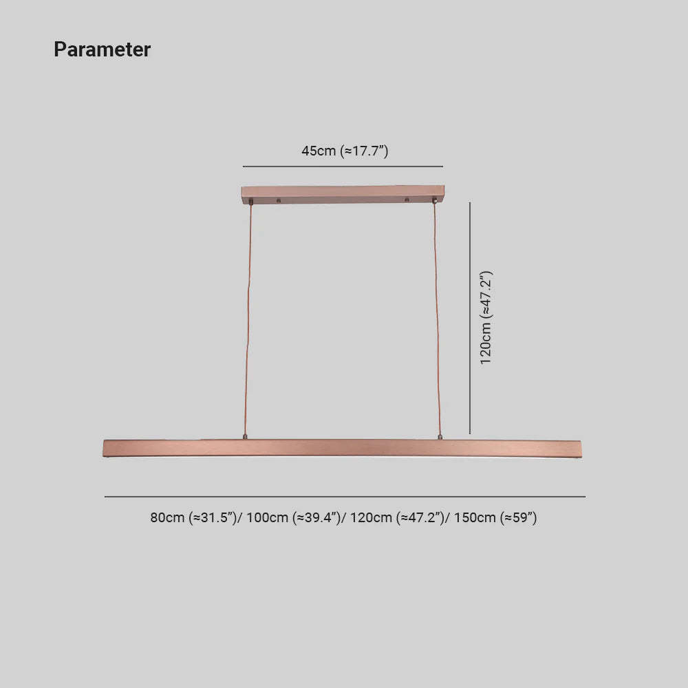 Modern Dimmable LED Pendant Light | 3 Color Temps | Adjustable Height | IP20