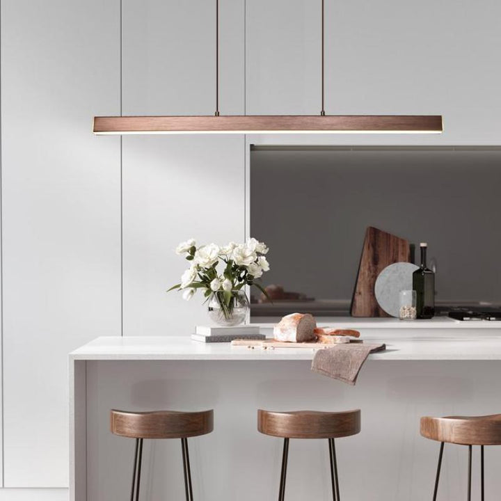 Modern Dimmable LED Pendant Light | 3 Color Temps | Adjustable Height | IP20