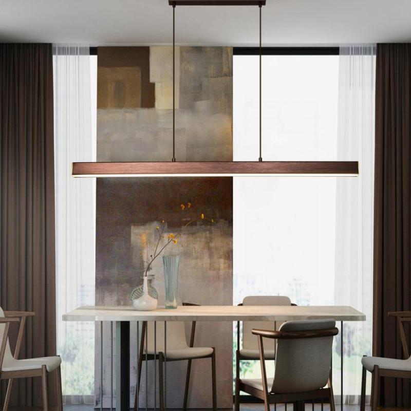 Modern Dimmable LED Pendant Light | 3 Color Temps | Adjustable Height | IP20