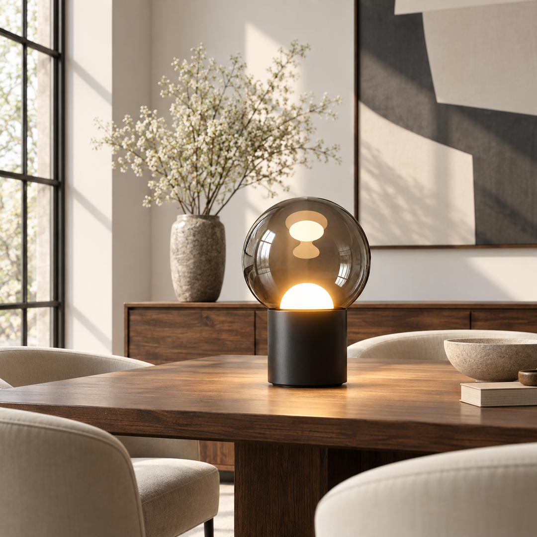 Modern Dimmable LED Table Lamp Touch Control Rechargeable