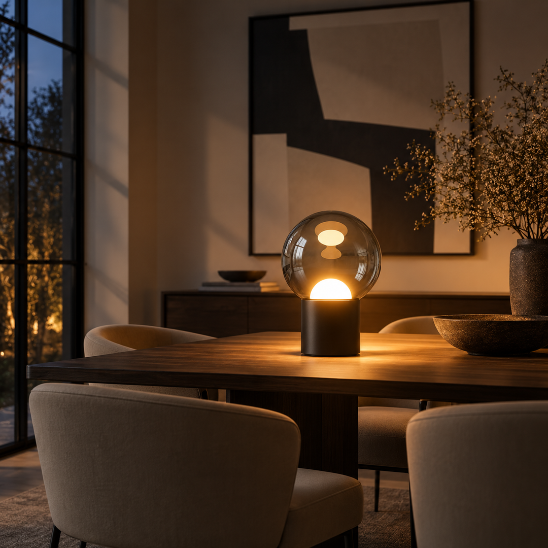 Modern Dimmable LED Table Lamp Touch Control Rechargeable