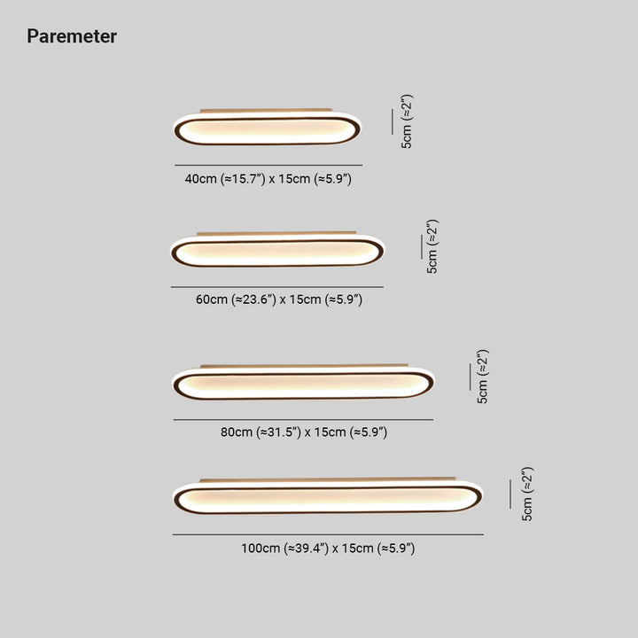 Modern Geometric LED Ceiling Light | Dimmable | Black, Gold &amp; Rose Gold | 40–100 cm