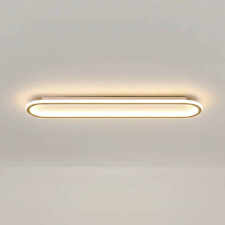 Modern Geometric LED Ceiling Light | Dimmable | Black, Gold &amp; Rose Gold | 40–100 cm
