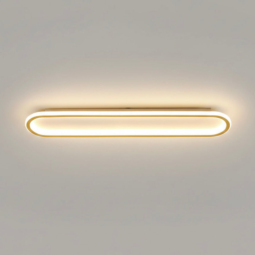 Modern Geometric LED Ceiling Light | Dimmable | Black, Gold & Rose Gold | 40–100 cm