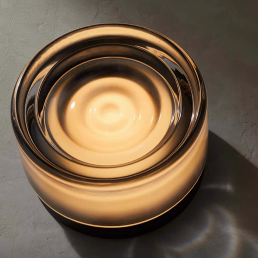Modern Glass Wall Sconce | Amber, Smoked, Jade &amp; White | Black, White &amp; Satin Nickel | IP22 | 5W