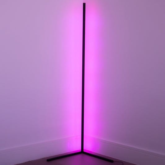 Modern Floor Lamp | Black Standing Lamp with Energy-Saving LED | Stylish Design for Living Room Ambiance 3