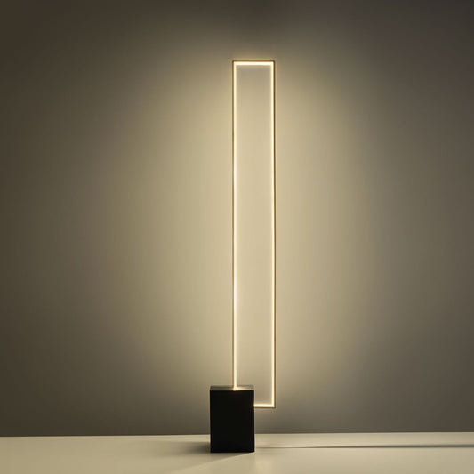 Modern Floor Lamp | Minimalist Black Standing Lamp with Adjustable Color Temperature | Elegant Lighting for Living Room 0