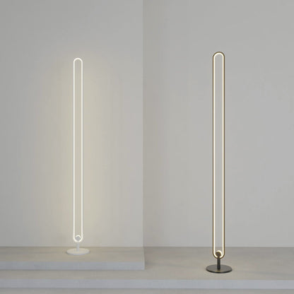 Modern Floor Lamp with Adjustable Brightness & Color Temperature | Black Standing Lamp for Eco-Friendly Lighting 1