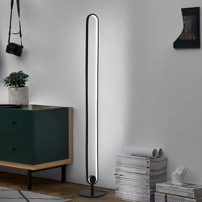 Modern Floor Lamp with Adjustable Brightness & Color Temperature | Black Standing Lamp for Eco-Friendly Lighting 2