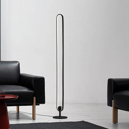 Modern Floor Lamp with Adjustable Brightness & Color Temperature | Black Standing Lamp for Eco-Friendly Lighting 3