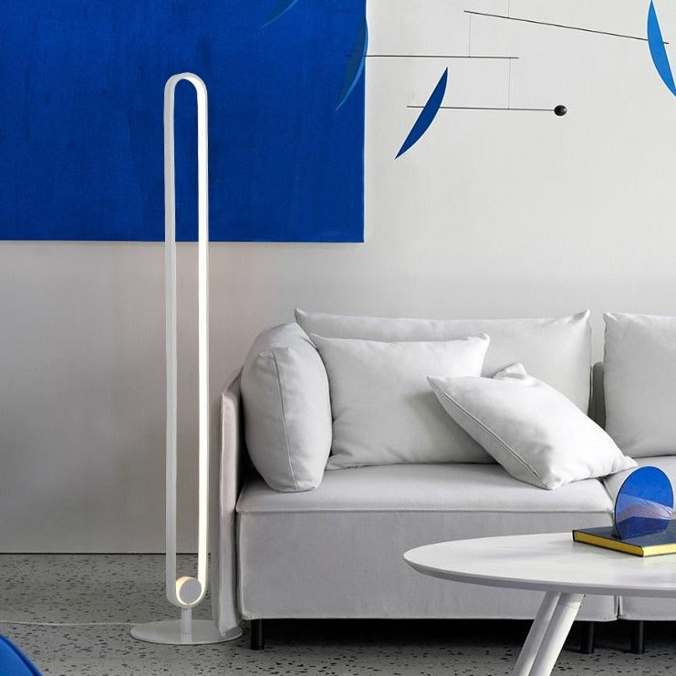 Modern Floor Lamp with Adjustable Brightness & Color Temperature | Black Standing Lamp for Eco-Friendly Lighting 7