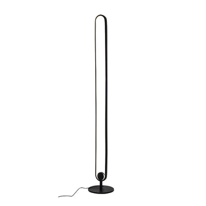 Modern Floor Lamp with Adjustable Brightness & Color Temperature | Black Standing Lamp for Eco-Friendly Lighting 8