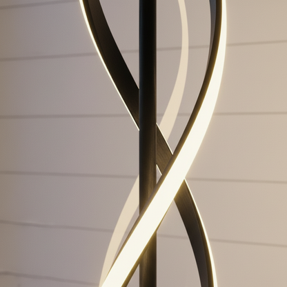 Modern Floor Lamp with Elegant Acrylic Shade | Stylish Lighting for Living Room 5