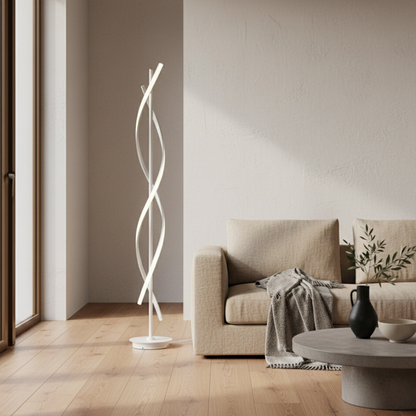 Modern Floor Lamp with Elegant Acrylic Shade | Stylish Lighting for Living Room 6
