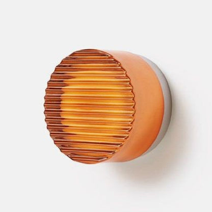 Modern Glass Wall Sconce with Built-in LED Lighting | Elegant Bathroom Wall Light for Ambiance 0