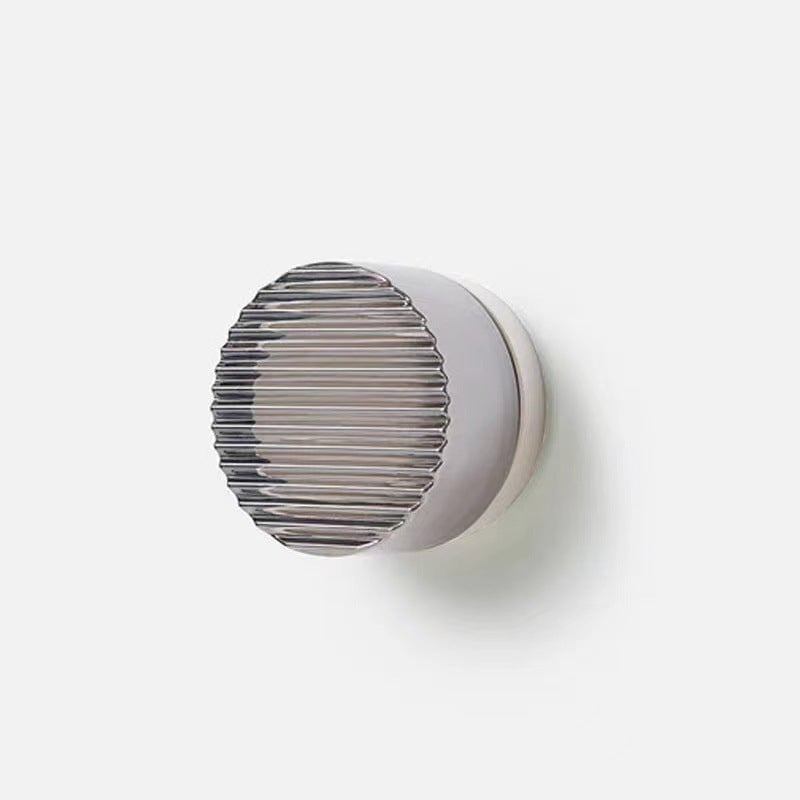 Modern Glass Wall Sconce with Built-in LED Lighting | Elegant Bathroom Wall Light for Ambiance 14