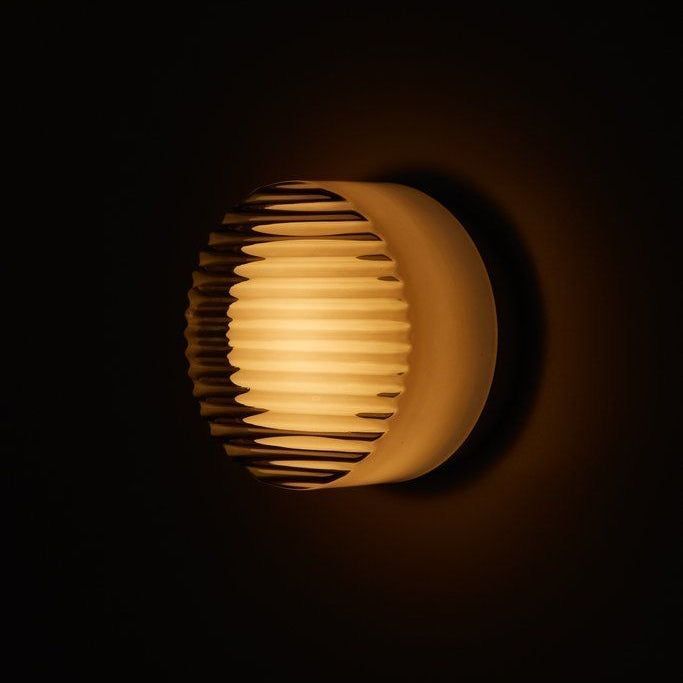 Modern Glass Wall Sconce with Built-in LED Lighting | Elegant Bathroom Wall Light for Ambiance 4