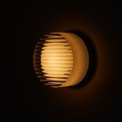 Modern Glass Wall Sconce with Built-in LED Lighting | Elegant Bathroom Wall Light for Ambiance 4