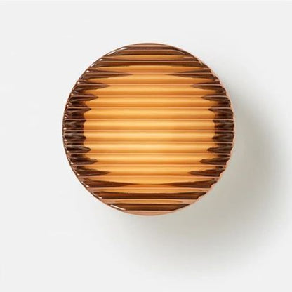Modern Glass Wall Sconce with Built-in LED Lighting | Elegant Bathroom Wall Light for Ambiance 5