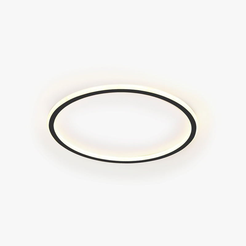 Modern LED Flush Mount Ceiling Light Fixture with Dimmable Feature - Versatile Design for Living Room and Bedroom 1
