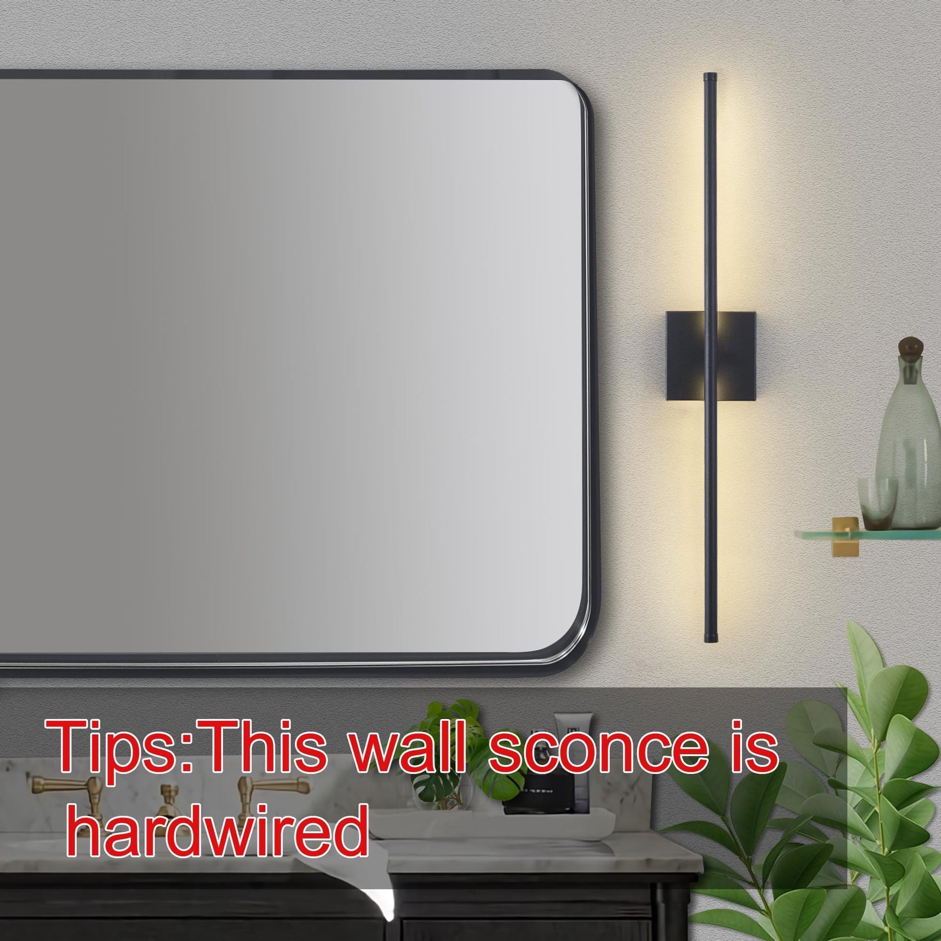 Modern Minimalist | Battery Operated Wall Sconce with LED Illumination | Versatile Indoor Wall Lights for Effortless Ambiance 6