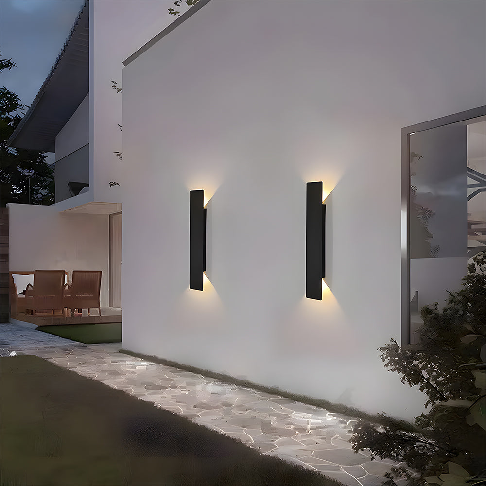 Modern Outdoor Wall Lantern | IP65 Waterproof LED Light with Energy Efficiency | Ideal for Gardens and Patios