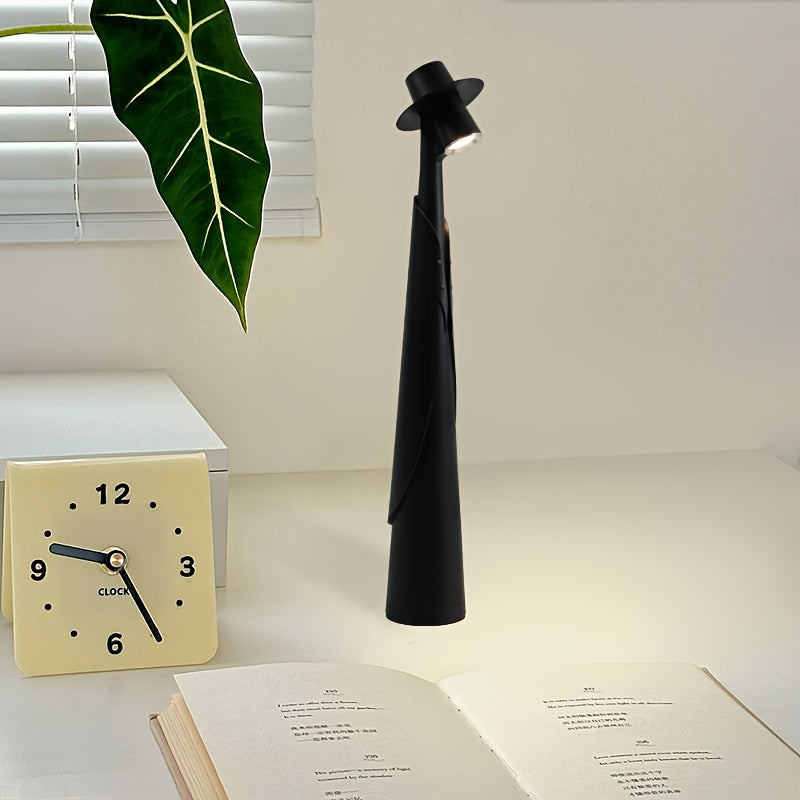 Modern Rechargeable LED Hat Lamp | Creative Touch Desk Light 7