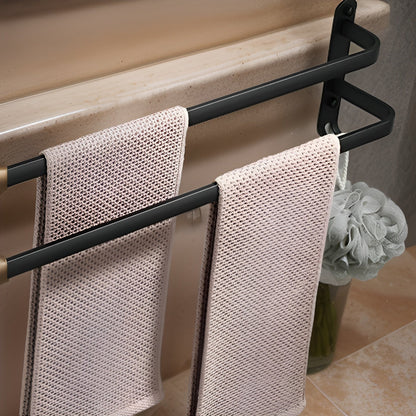 Modern Towel Rack | Wall-Mounted Aluminium Towel Holder with Flexible Capacity | Space-Saving Design for Organized Bathrooms 3
