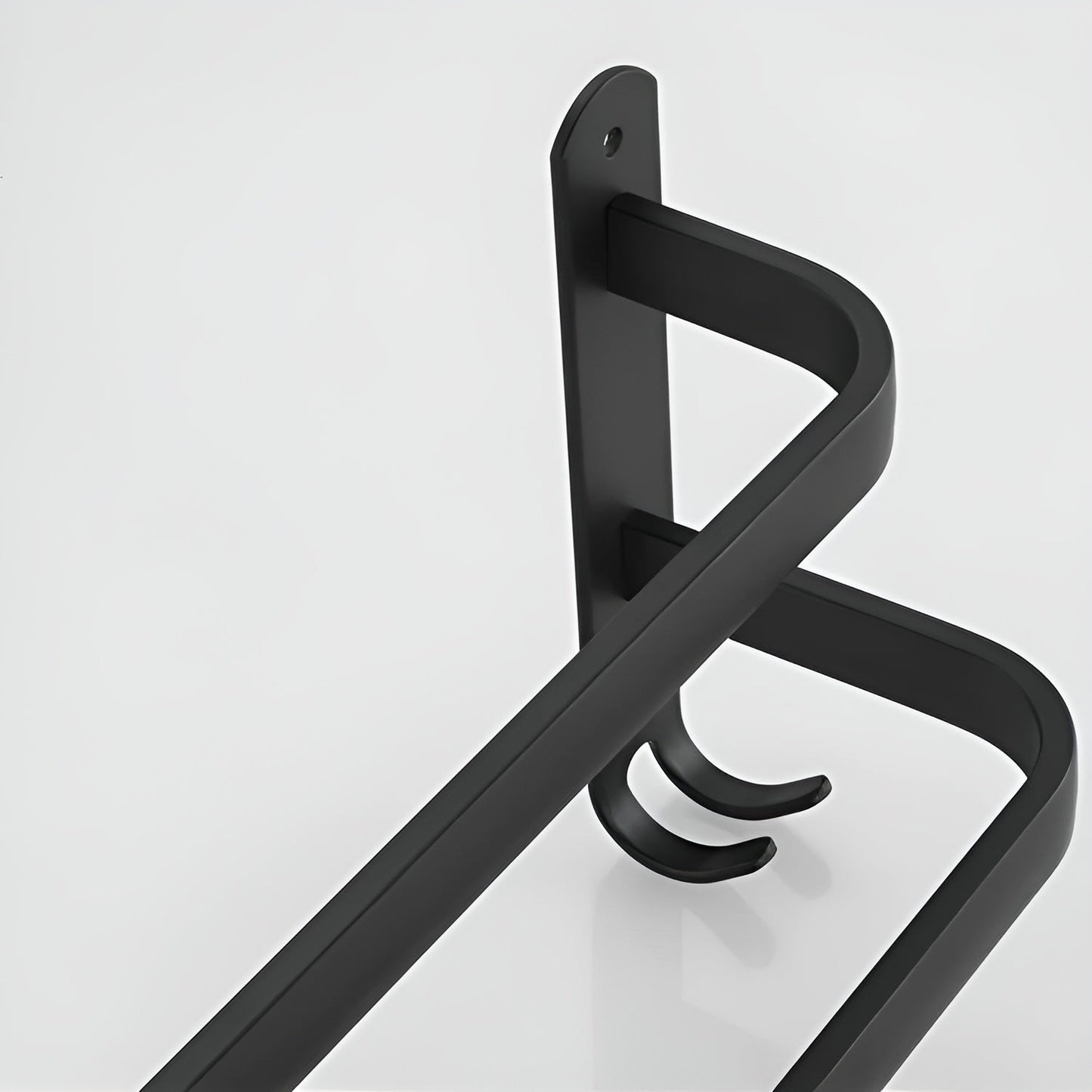 Modern Towel Rack | Wall-Mounted Aluminium Towel Holder with Flexible Capacity | Space-Saving Design for Organized Bathrooms 5