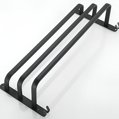 Modern Towel Rack | Wall-Mounted Aluminium Towel Holder with Flexible Capacity | Space-Saving Design for Organized Bathrooms 6